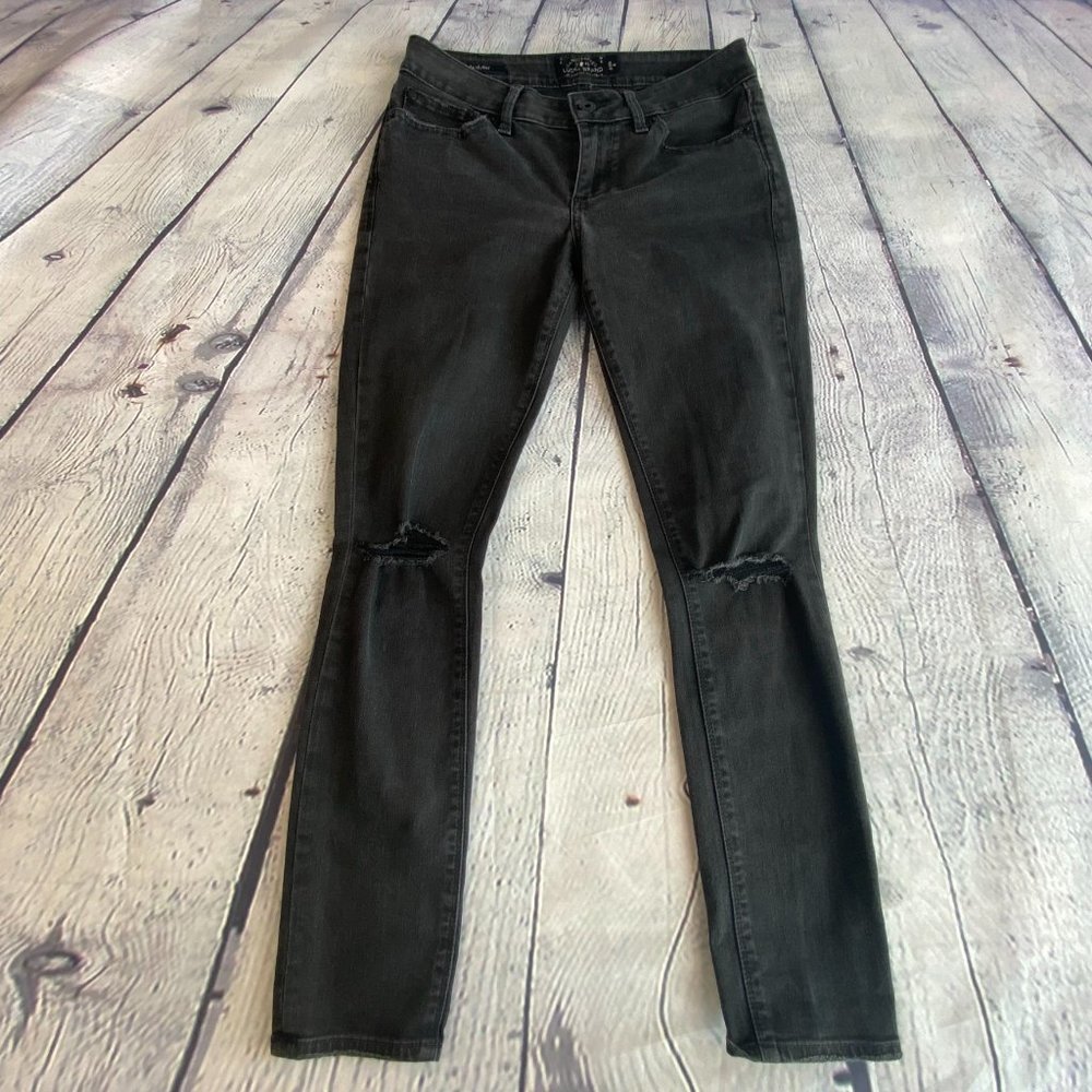 Lucky Brand Lolita Skinny Ripped Jeans - Picture 2 of 7